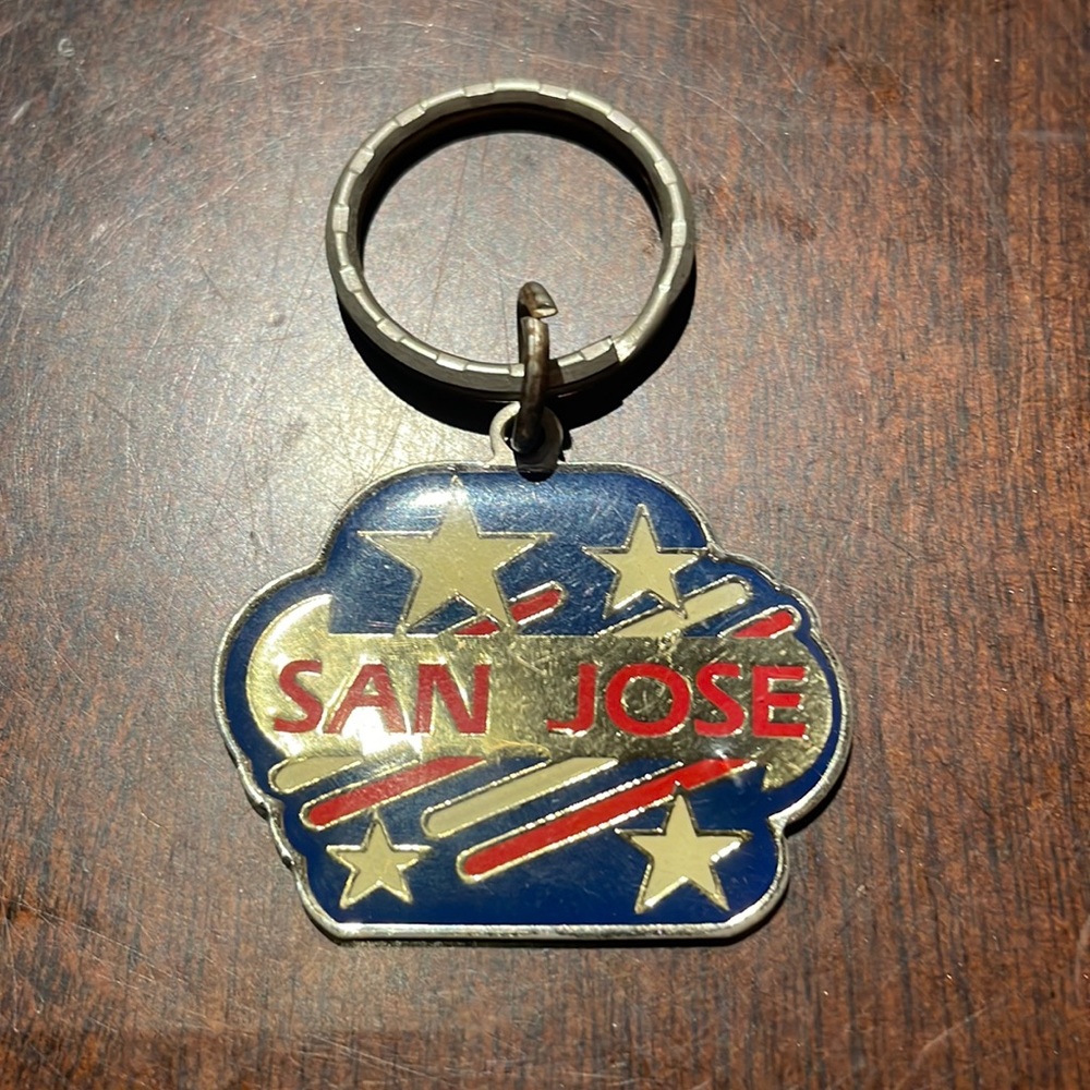 Vintage San Jose Keychain